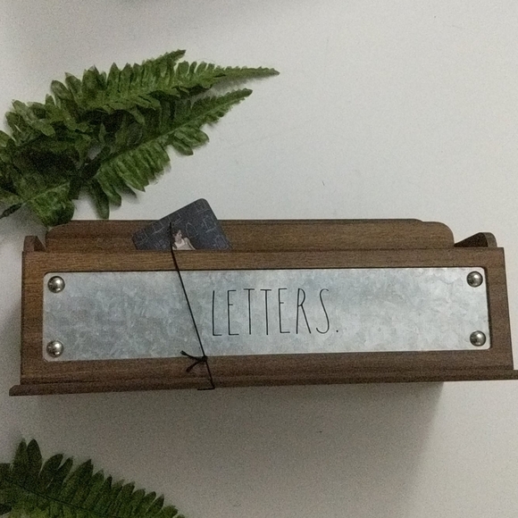 Rae Dunn Wooden Letters Holder Wooden - Picture 9 of 9